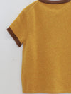 YANYAN KNITS Fall/Winter 2025 Collection: Goose-themed T-shirt/Skirt Set (YYK-YYW25-1391-HUANG T-shirt)